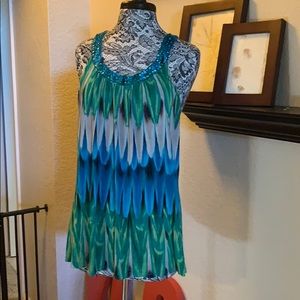 INC Macy’s racer back top XL